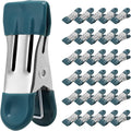 Clothes Pins Heavy Duty 30 Pack - 2.17 Inch Metal Chip Clips, Clothespins for Photo Drying