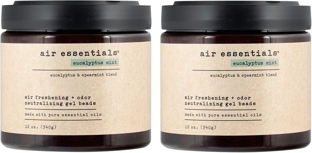 Air Essentials Air Freshener & Odor Neutralizer Gel Beads - 12 oz, Pack of 2 - Odor Eliminator