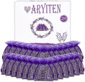 20 Pack Lavender Sachet Bags, 100% Natural French Dried Lavender Sachets for Drawers and Closets