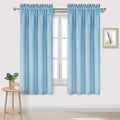 DWCN Blackout Curtains for Bedroom - Thermal Insulated Privacy Energy Saving Rod Pocket Drapes for