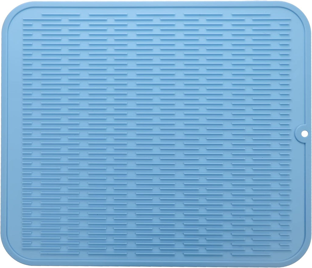 Silicone Dish Drying Mat for Multiple Usage,Easy clean,Eco-friendly,Heat-resistant Silicone Mat for