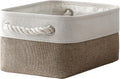 TheWarmHome Storage Basket for Organizing - 1 Pack 12x8x5.2 inch Baskets for Gifts Empty with