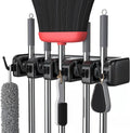 LETMY Broom Holder Wall Mount - Mop and Broom Hanger Holder - Garage Storage Rack & Garden Tool