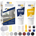 Tub, Tile and Shower Repair Kit (Color Match), Hupeyna Porcelain Repair Kit, Bathtub Repair Kit for