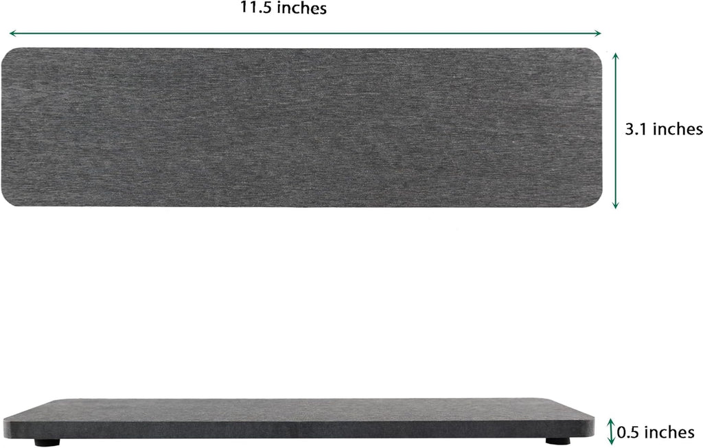 2 Pcs Water Absorbing Stone Trays, Kitchen/Bathroom Sink Soap Dish, Diatomite Tray Used for Hand