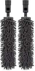 SWOPT Microfiber Flexible Duster Head Includes Additional Refill, Washable Cleaning Pad