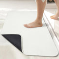 Bath Mat,Ultra Thin Bathroom Rugs,Rubber Bath Mats for Bathroom,No Slip Bath Rugs,Quick Dry,Machine