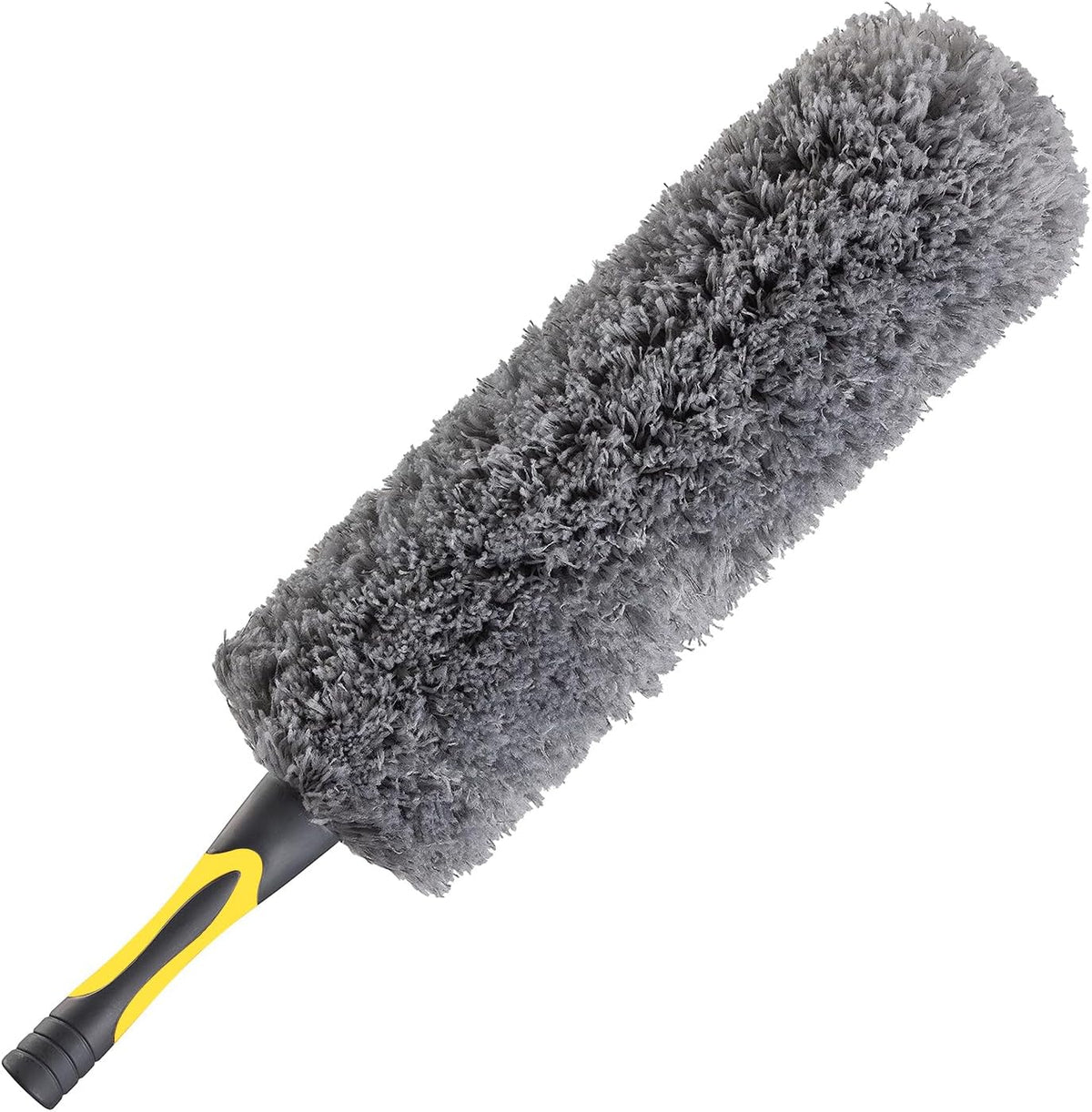 Flexible Microfiber Feather Duster, Electrostatic & Bendable Ceiling Fan Duster, Non-Slip