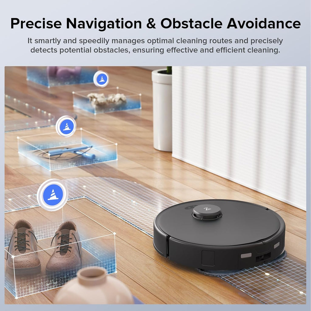 Roborock Qrevo Edge S5A Robot Vacuum and Mop, 18,500Pa, Zero-Tangling, DuoDivide Main Brush