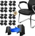 Rectangle U Shaped Chair Leg Tips Cap with Felt Pads,Furniture Feet Protector Slide Smoothly