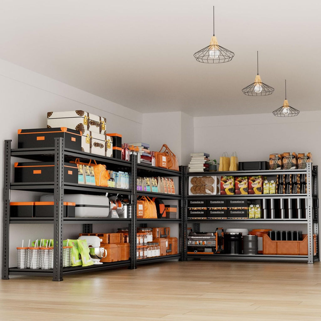Storage Shelves Heavy Duty 3 PCS, 48"L x 18"W x 60"H Garage Wire Shelving Unit Loads 2640LBS