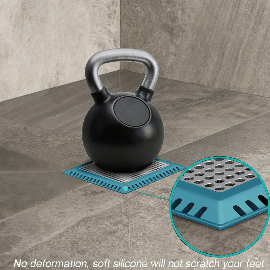 Hair Catcher/Drain Strainer/Shower Drain Cover for Bathroom Floor Drain, Stainless Steel and