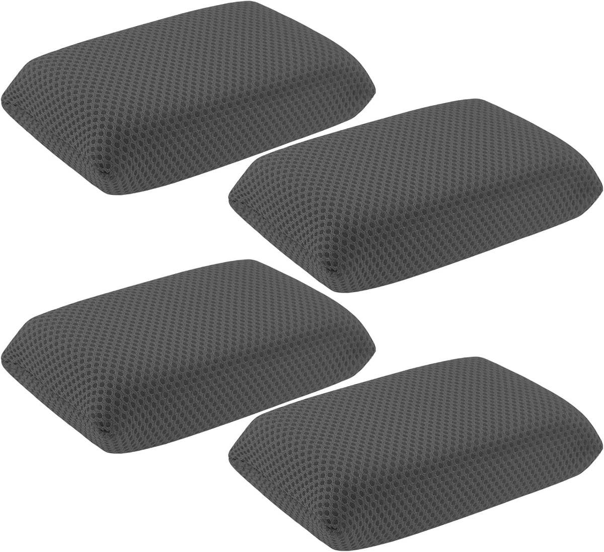 4 PCS Bug Scrubber Sponge Car, Bug Remover Wash Sponge，Car Cleaning Sponge for Bugs, Tar, Grime