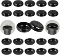Wrought Iron Patio Furniture Feet Caps - Furnigear 1-1/2" Round Plastic Outdoor Chair Leg Caps