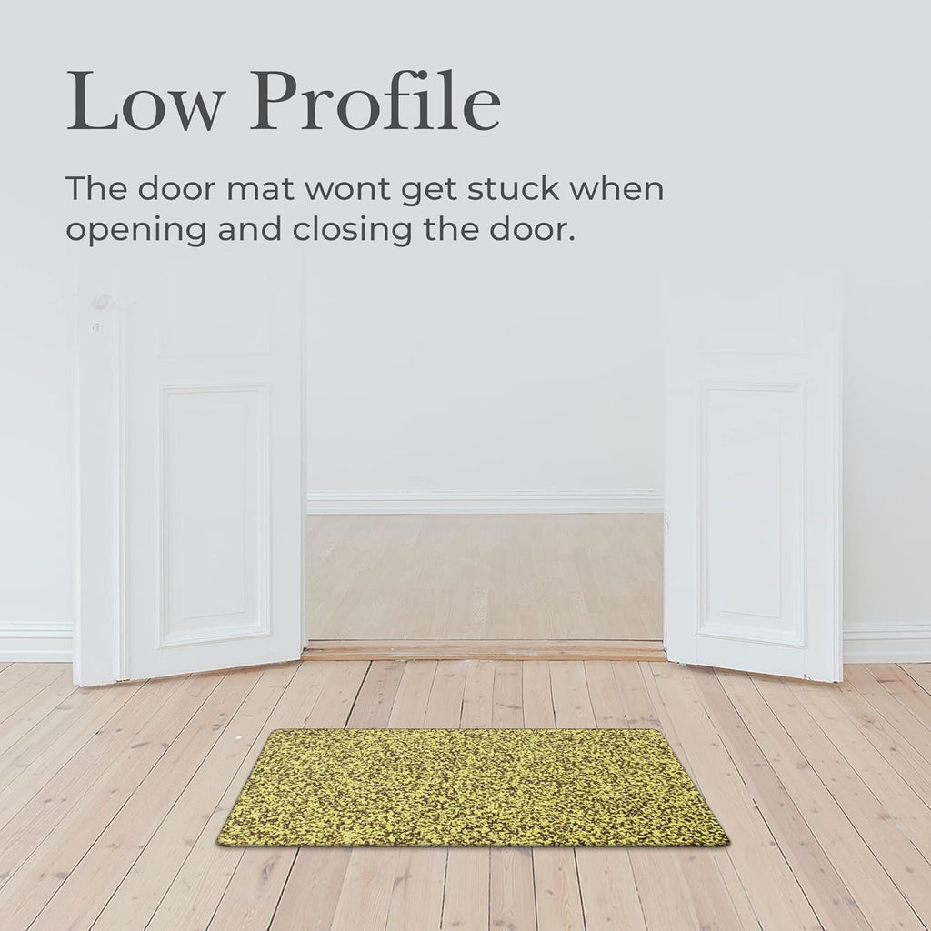 Premium Microfiber Indoor Door Mat – 24"x36" Washable Entry Mat, Non-Slip, Waterproof Backing