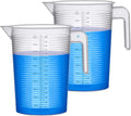 Amazing Abby - Michelle - 128-Ounce (1-Gallon, 4-Quart) Unbreakable Plastic Measuring Pitcher