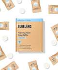 BLUELAND Foaming Hand Soap Refill Tablets, 10-Pack, Fragrance Free, Eco Friendly Cleaning Products