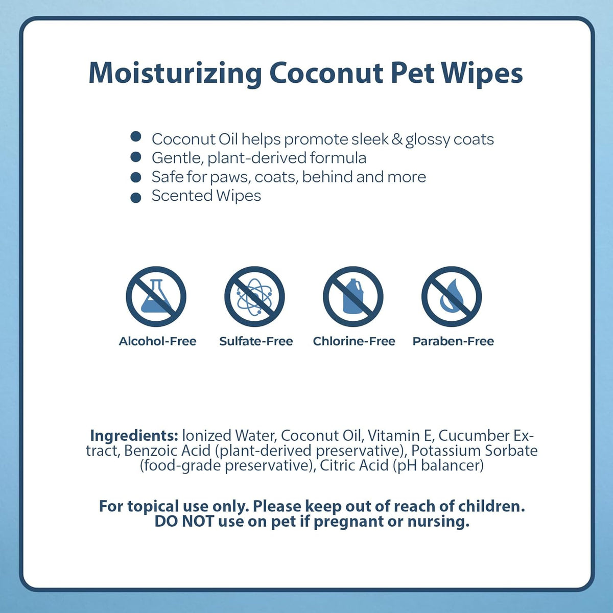 Best Pet Supplies Pet Wipes for Dogs - Dog Wipes Cleaning Deodorizing, for Coats, Ears, Paws