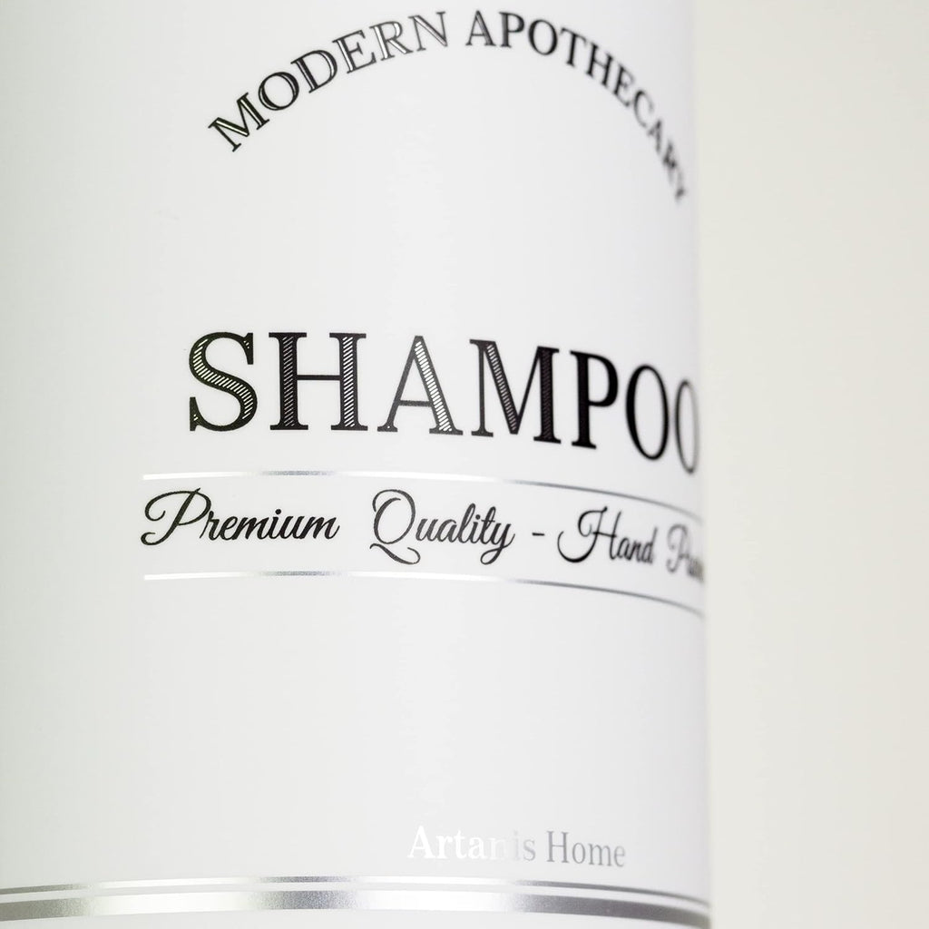 Clear Refillable Shampoo and Conditioner Bottles - Body Wash, Shampoo and Conditioner Dispenser