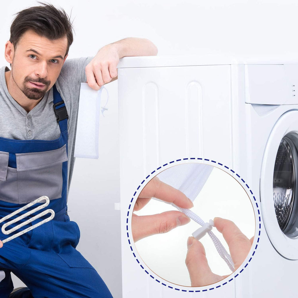 Lint Traps Catcher for Washing Machine Nylon Mesh Lint Traps for Home Laundry Washing Machine Drain