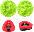 Mop Heads Replacements for OCedar RinseClean 2 Tank Spin Mop System, Mop Replace Head with 2