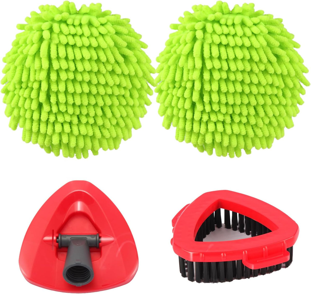 Mop Heads Replacements for OCedar RinseClean 2 Tank Spin Mop System, Mop Replace Head with 2