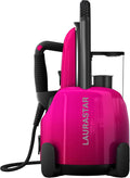 Laurastar Lift Plus Steam Iron in Pinky Pop: Swiss Engineered 3-in-1 Steam Generator That Irons