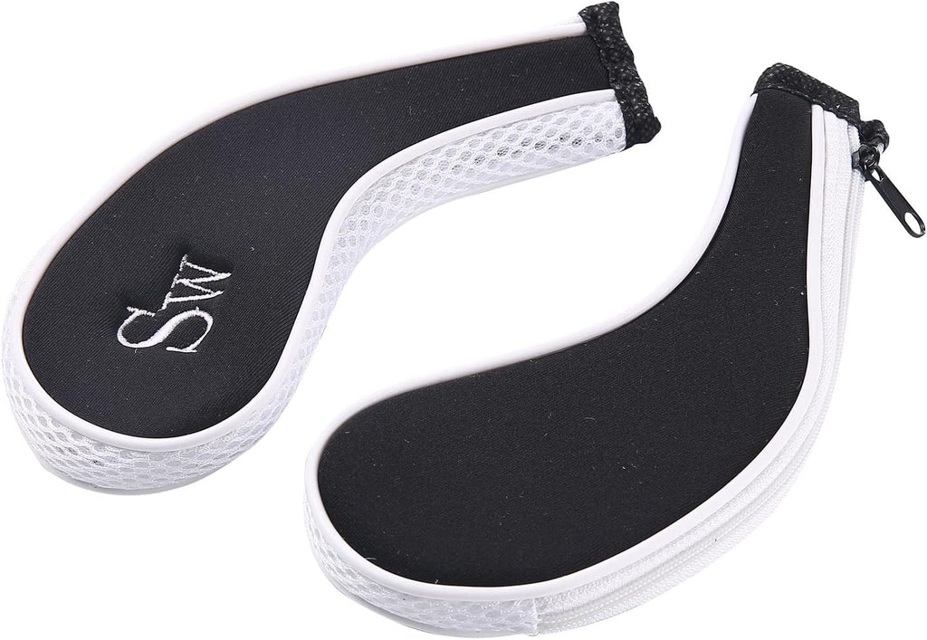 Sword &Shield sports Neoprene Zipper Golf Club Iron Head Covers Iron Covers 10pcs/Set