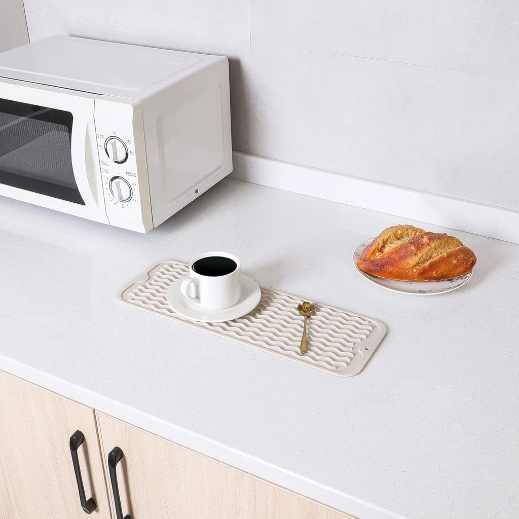 Silicone Dish Drying Mat for Multiple Usage,Easy clean,Eco-friendly,Heat-resistant Silicone Mat for
