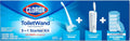 CLOROX Original Toilet Cleaning System, ToiletWand, Storage Caddy, 6 Refill Heads, Dorm Room