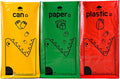 Recycling Bags,Separate Recycling Waste Bin Bags for Kitchen Home, Trash and Recycle Bin