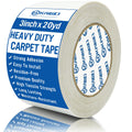 Heavy Duty Carpet Tape Double Sided 3 in x 20YD Rug Tape for Area Rugs on Carpet Perfect Rug