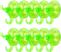 Antimbee Suction Hooks, 10 Pack Reusable Hangers, Removable Small Suction Cups for Shower