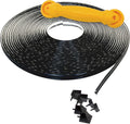 Instatrim Flexible Self-Adhesive Trim Bundle with Applicator & Corners - Caulking Kit with 50ft