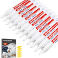 Grout Pen 12 Pack Water Based Tile Marker Repair Pens Professional for Bathroom, Kitchen, Parlor