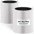 Leemone 2 Pack 311i+ Max Filter Replacement Compatible with Blue Pure 311i+ Max Air Purifier, Blue