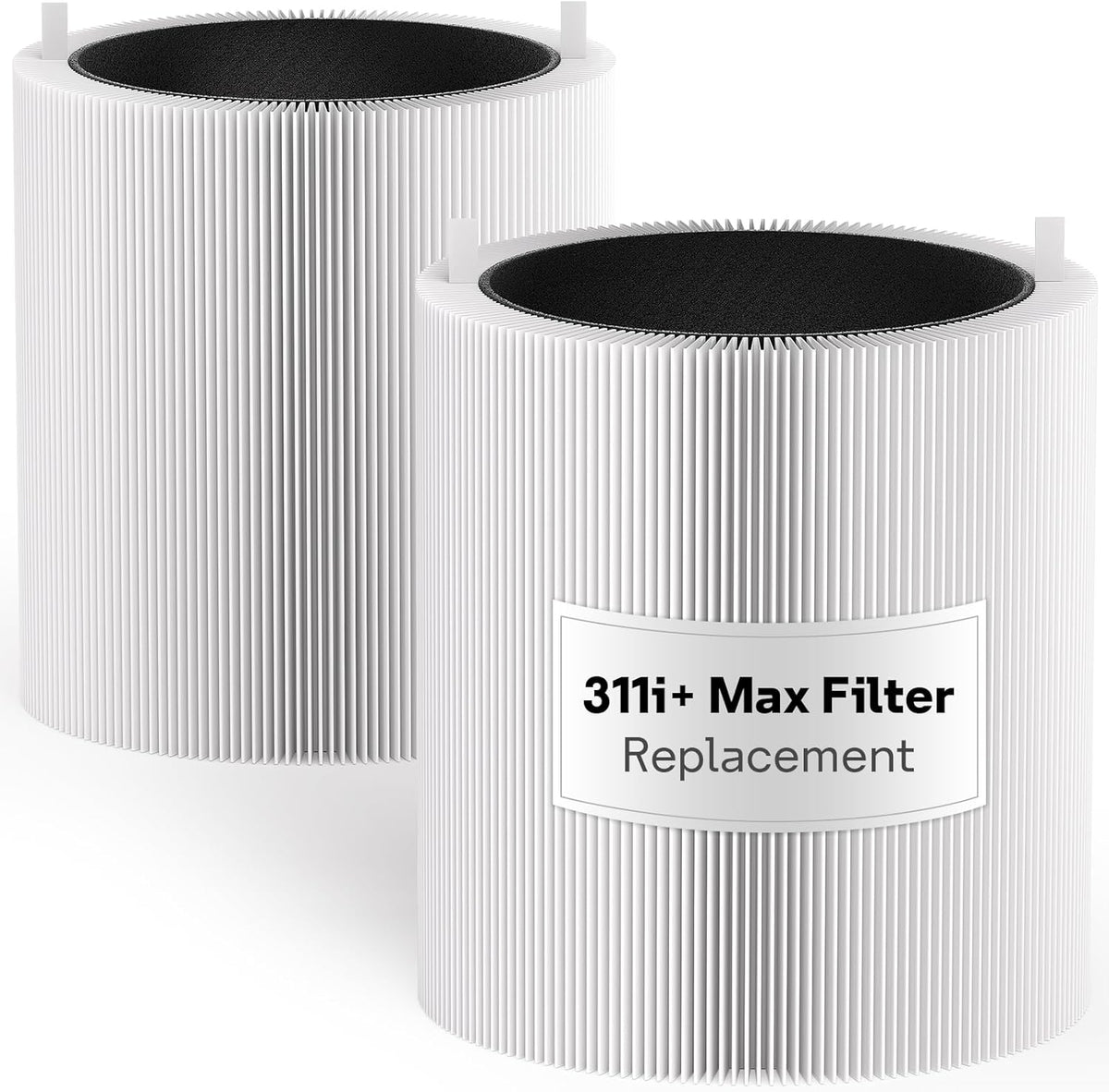 Leemone 2 Pack 311i+ Max Filter Replacement Compatible with Blue Pure 311i+ Max Air Purifier, Blue