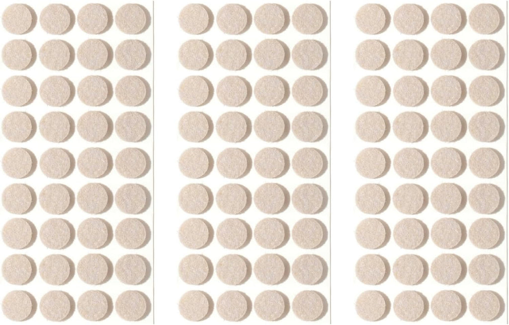 Furnigear Felt Furniture Pads for Hardwood Floors - Self Adhesive Chair Felt Pad, Floor Protector