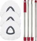 Mop Replace Head for O Cedar, Mop Handle for Ocedar, Mops Heads Replacements for Ocedar Countains