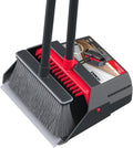 Broom with Dustpan Combo Set, Dust Pans with Long Handle, Brooms with Dustpan, Dust Pan Broom Kit