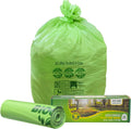 50-55 Gallon Compost Bags, Heavy Duty Compostable Trash Bags, 1.57 Mil Extra Thick Biodegradable