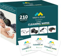 Mindful Design Lens Cleaning Wipes for Eyeglasses, 210ct - Individually Wrapped, Eye Glass