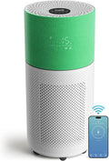 CleanForce Rainbow H13 True HEPA Air Purifier for Home Large Room, Bedroom, up to 2550sqft, Smart
