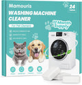 Washing Machine Cleaner Tablets: 24 Pack Deep Cleaning For HE, Front Loader & Top Load Washer