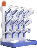 Baby Bottle Drying Rack: Vertical Space Saving Standing Bottle Organizer for Countertop – Holds