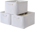 TheWarmHome Organization and Storage Basket for Shelves - Extra Jumbo 3 Pack 20.5x15.8x13.8 inch