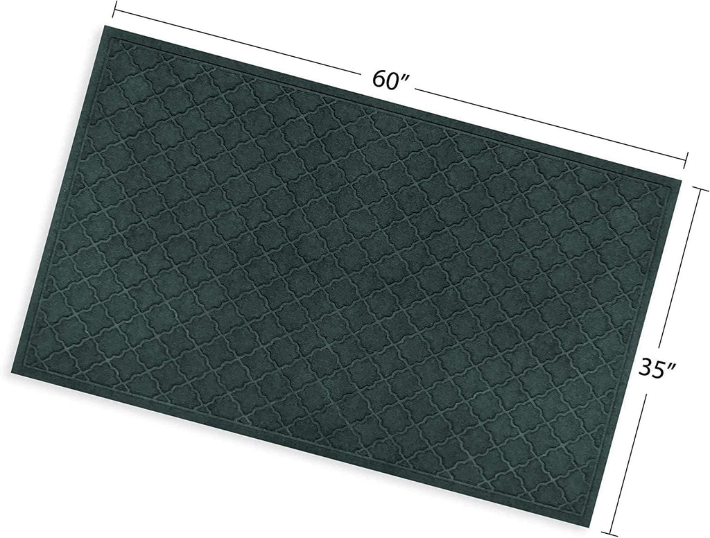 WaterHog Heavy Duty Doorway Mat, 3' x 5', Made in USA, Durable & Skid-Resistant Entryway Mat