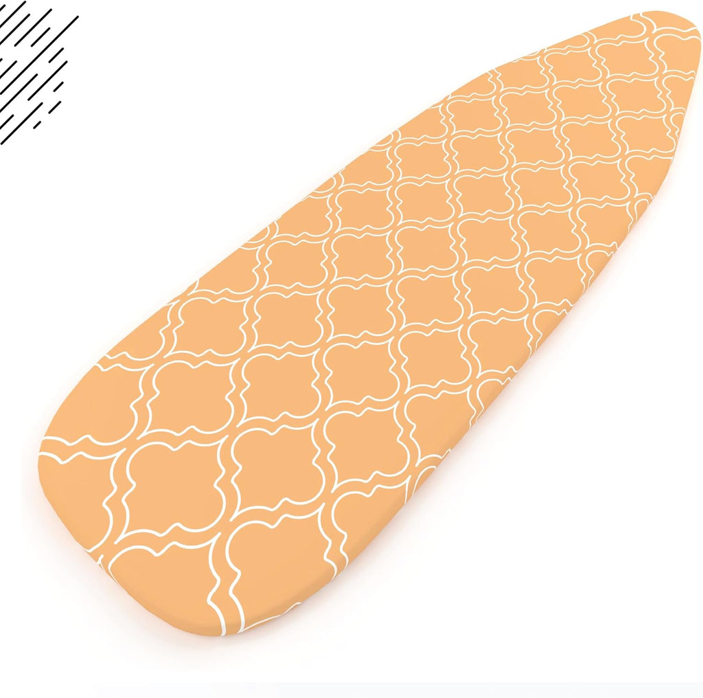 Encasa XO Ironing Board Cover and Pad 54"x15" - Thick 3mm Felt Padding, Drawstring Tightening &