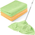 4 Pack Extra Large Microfiber Cleaning Cloths 20"x30", Lint-Free Reusable Towels for Home, Glass
