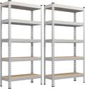 SONGMICS 5-Tier Storage Shelves, Load 2310 lb, Set of 2 Garage Storage, Boltless Assembly
